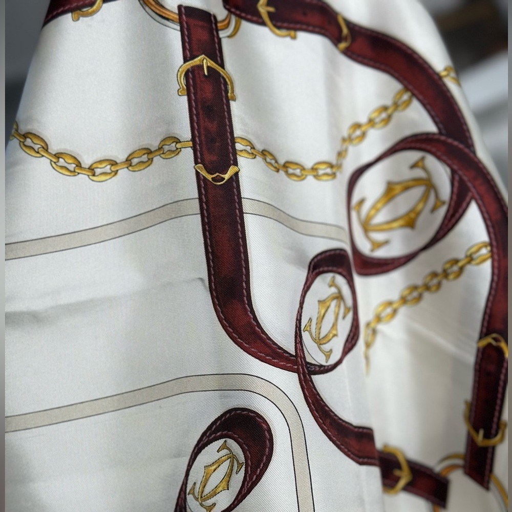 Cartier Silk Scarf